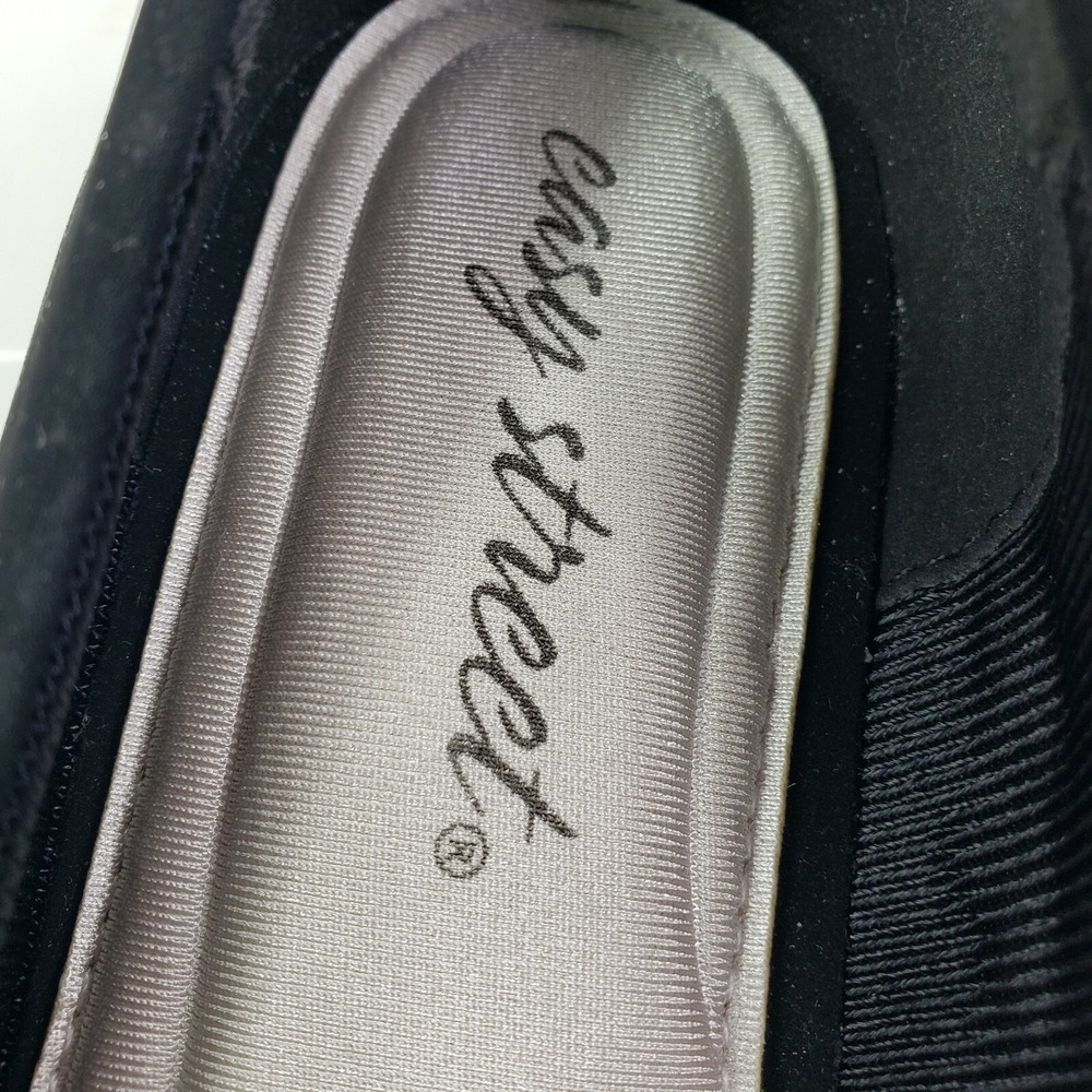 Easy Street Womens Eloise Pum Black Lamy - Women's US 6M New Suede - Picture 10 of 10